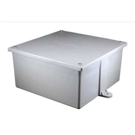 Kraloy Fittings JBX666 6 x 6 x 6 Inch PVC Junction Box with 